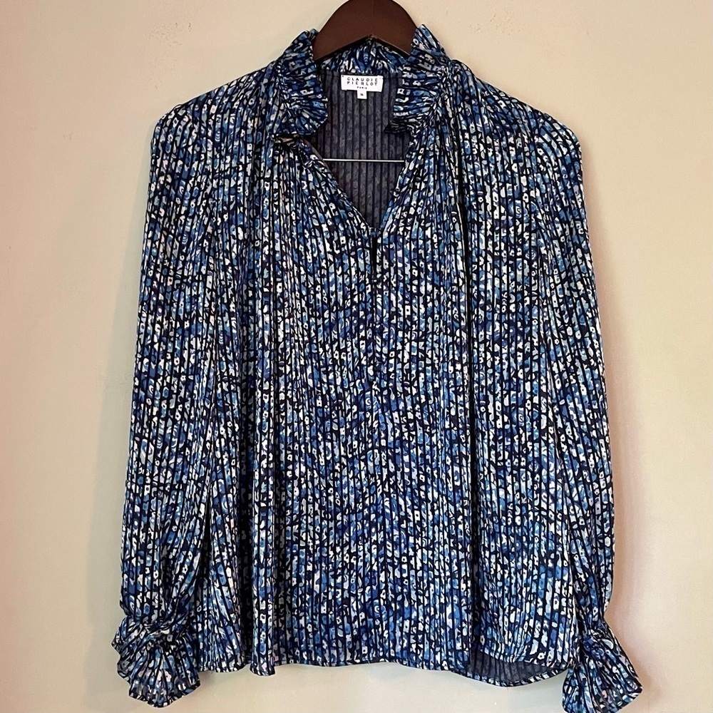 Claudie Pierlot | Classy Blue Blouse | Eu36